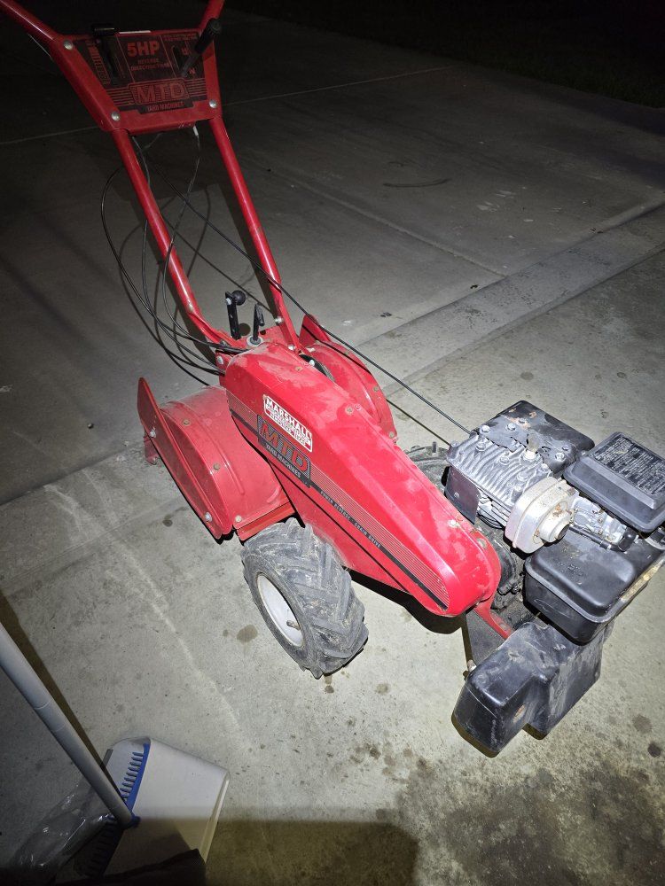 MTD 5HP Rear Tine Tiller - Powerful Garden Tiller
