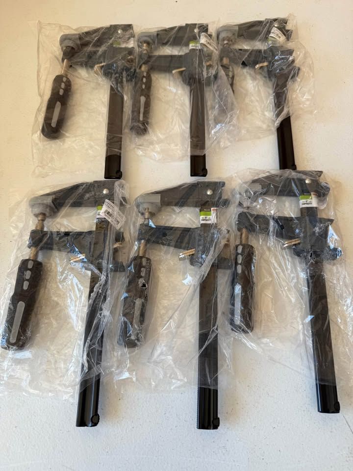 6” Quick Release Bar Clamps 6 pack