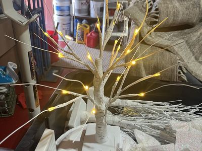 LED trees table decor