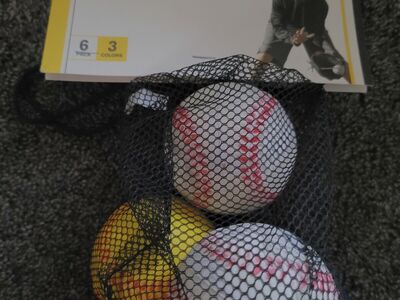 Foam Training Baseballs 5 pack