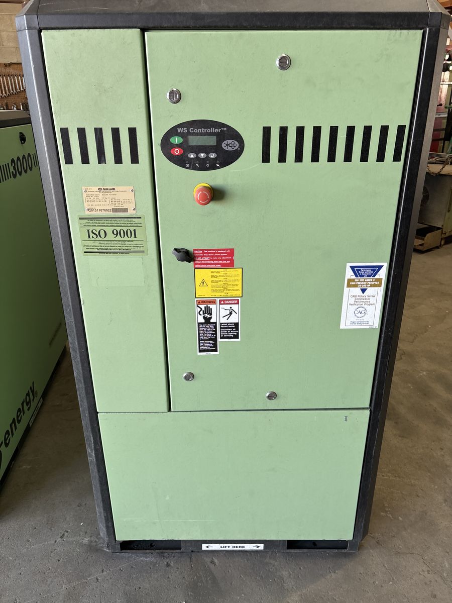 Sullair S-energy 3700H Industrial Air Compressor with WS Controller