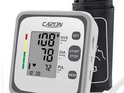 Cazon Automatic Blood Pressure Monitor with Large LCD Screen & 2*120 Memory Storage
