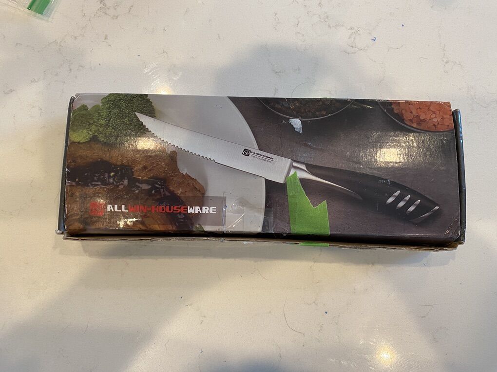 AllWin-Houseware Premium Steak Knife Set (NOB)