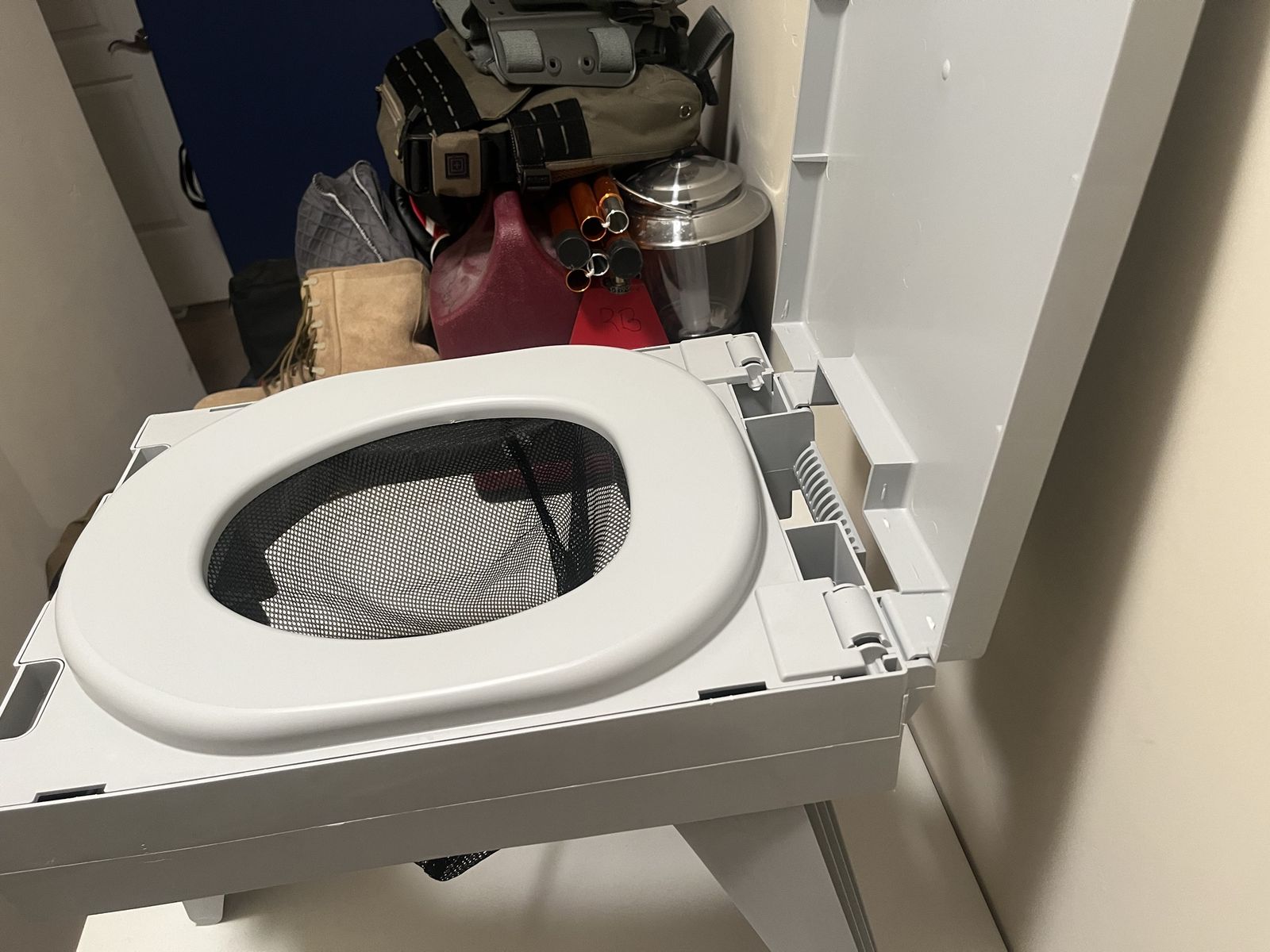 Folding Camping Port-A-Toilet