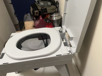 Folding Camping Port-A-Toilet