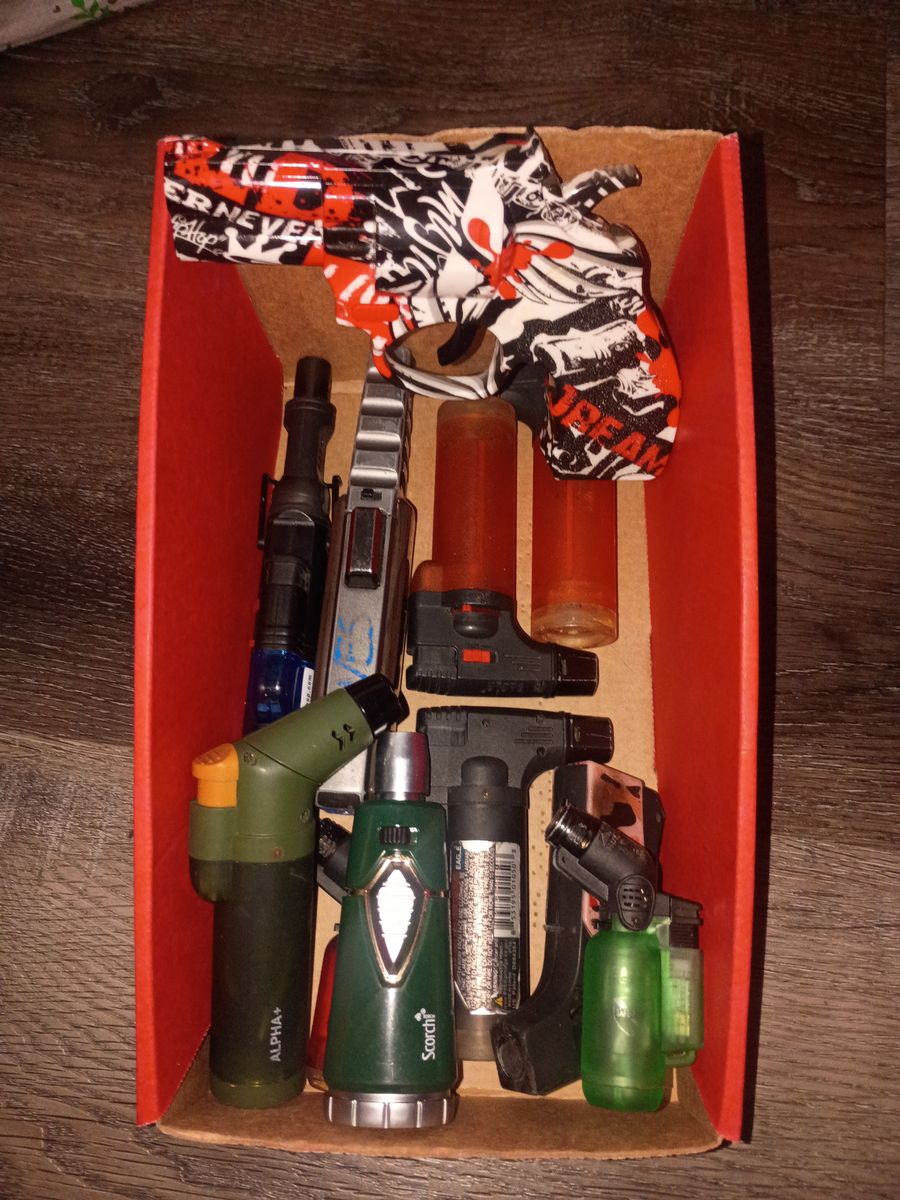 Collection of Torches Some Work Done Don't