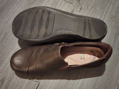 Women's Brown Comfort Loafers - Size 8 (New)
