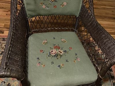 Antique Wicker Rocker