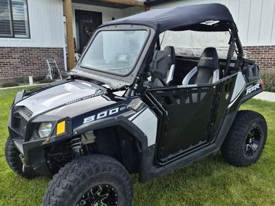 2012 Polaris Ranger RZR 800 EFI Side-by-Side UTV with Top, Doors, and Winch. 50" trail model.