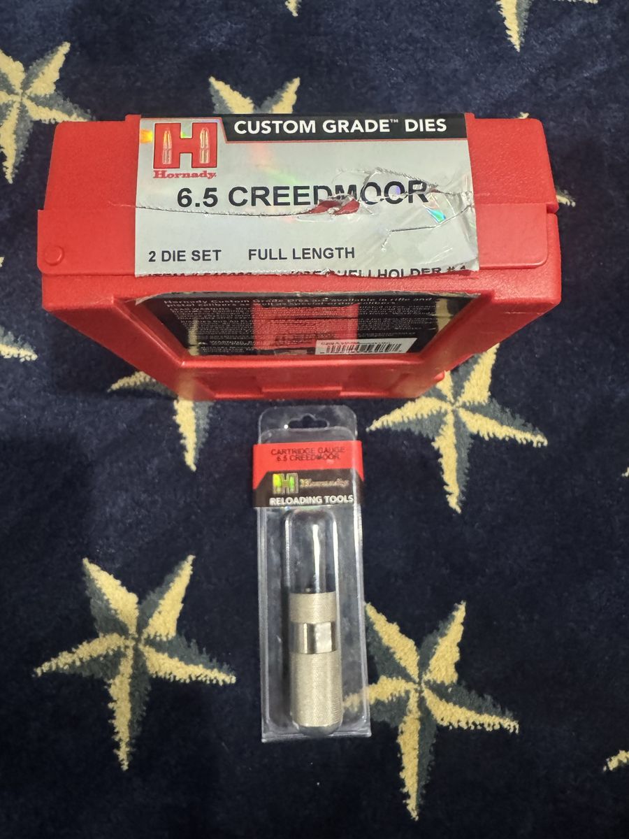 6.5 Creedmoor Hornady dies and case gauge