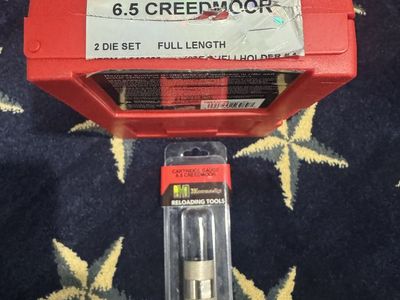 6.5 Creedmoor Hornady dies and case gauge