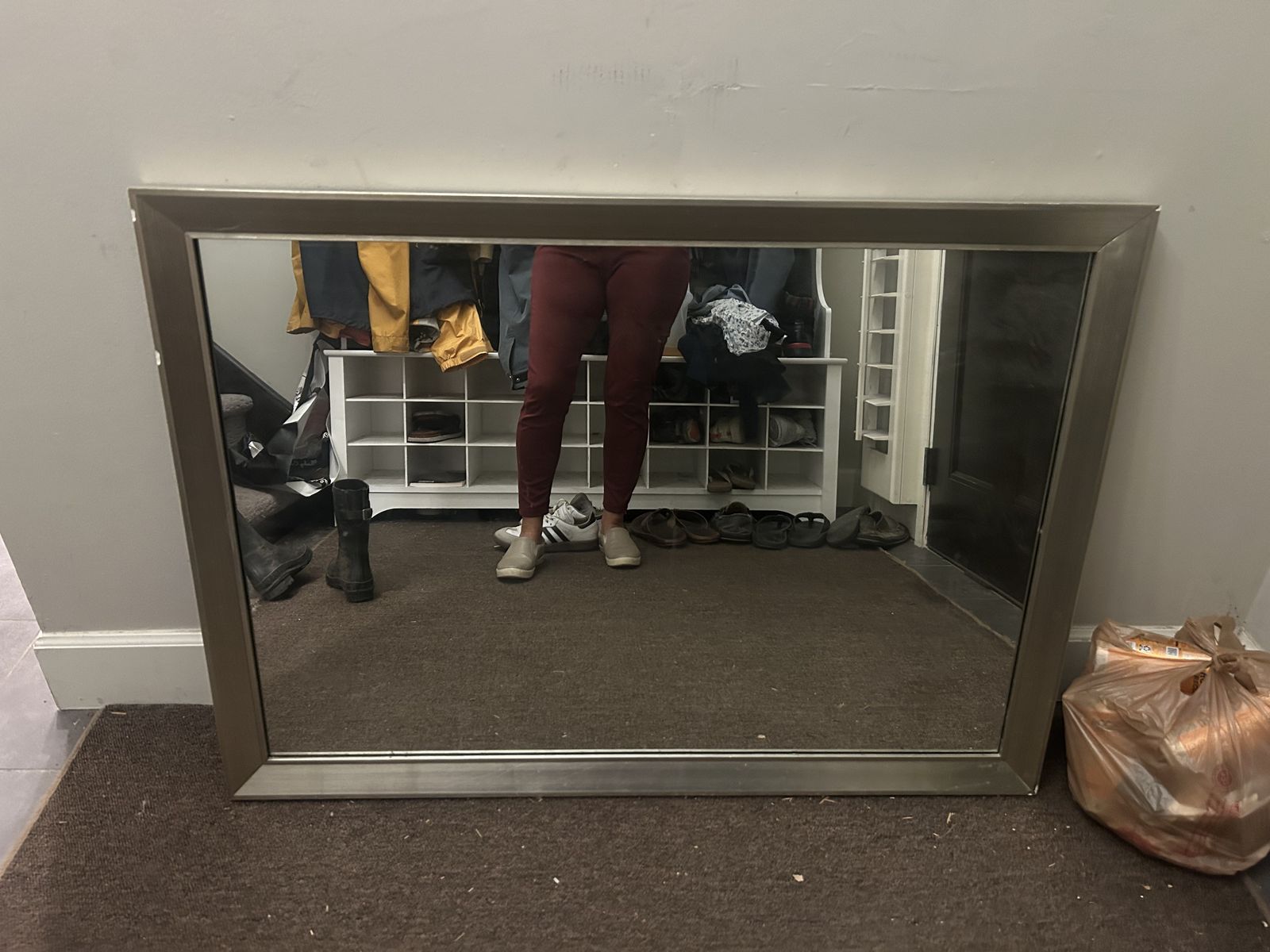 42x30 Mirror With Hanging Hardware
