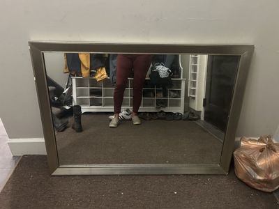 42x30 Mirror With Hanging Hardware