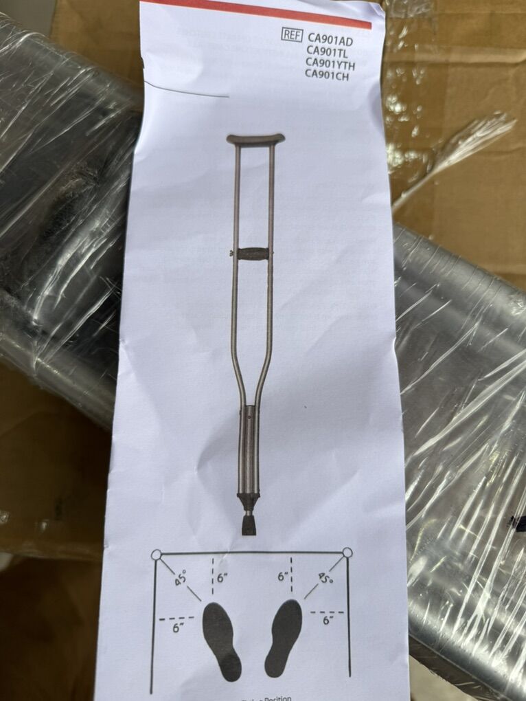 New Cardinal Health Crutches