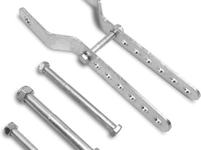 Adjustable Boat Roller Bracket Assembly for 4 inch Keel Roller Boat Trailer