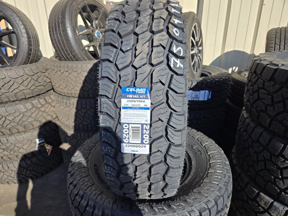 SET LT 285/75R16 CELIMO PREVAIL A/T