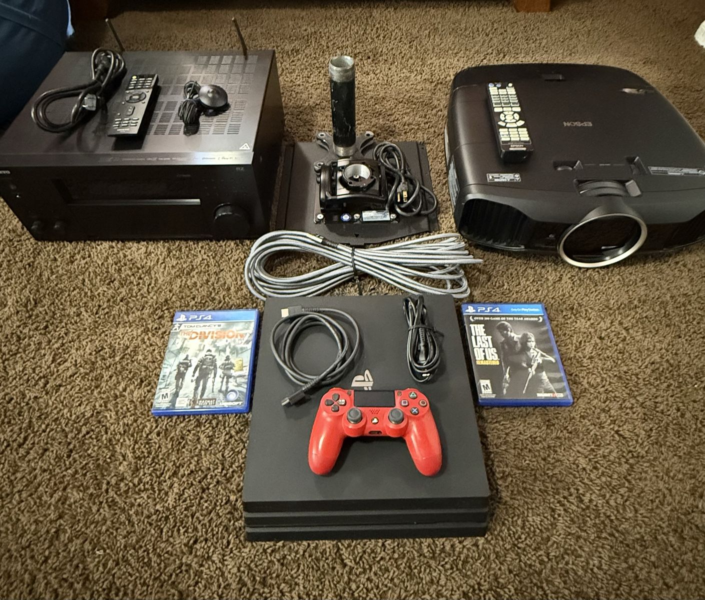Home Theater Package Deal - Projector, Screen, A/V Receiver and More!