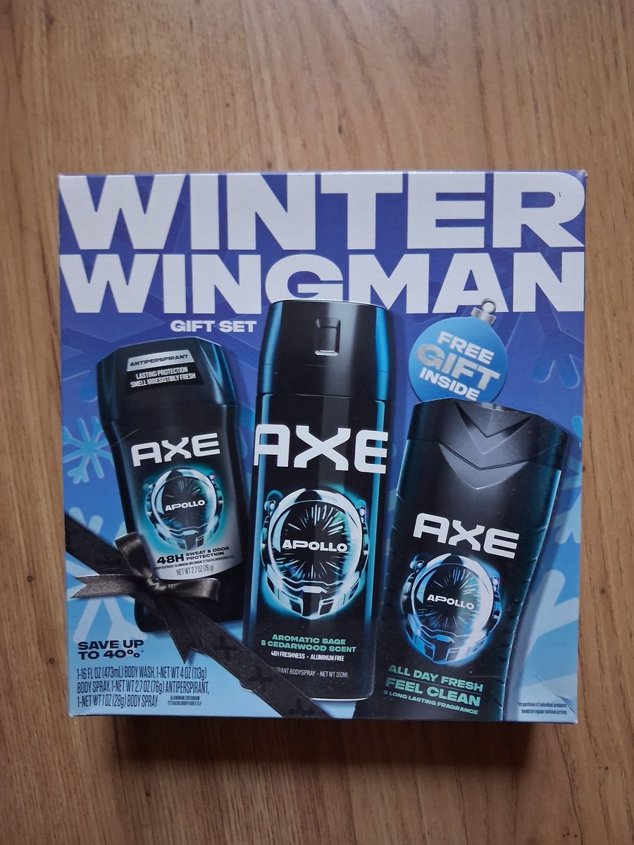 Axe Deodorant Bodyspray Bodywash Box Set
