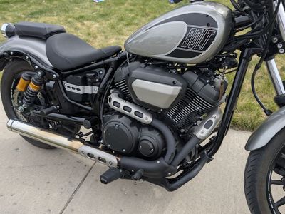 Yamaha Bolt R-Spec Motorcycle - Gray, V-Twin Engine