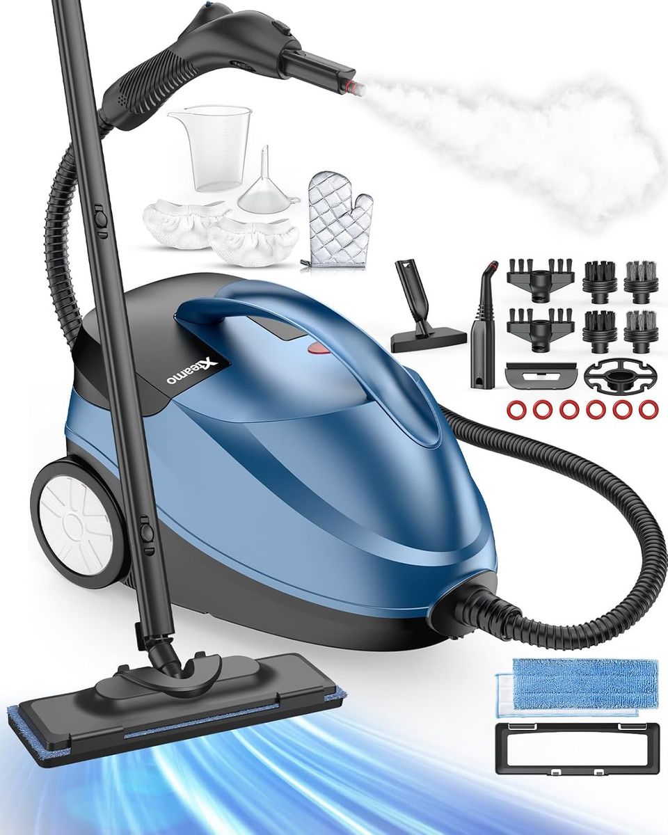 *New* 1500W Steam Cleaner w/ 30 Accessories – Chemical-Free Deep Cleaning