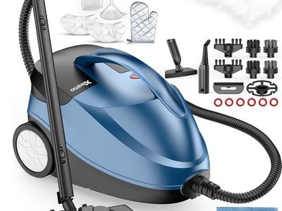 *New* 1500W Steam Cleaner w/ 30 Accessories – Chemical-Free Deep Cleaning