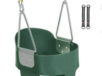 NEW - Toddler Swing Seat with Coated Chains
