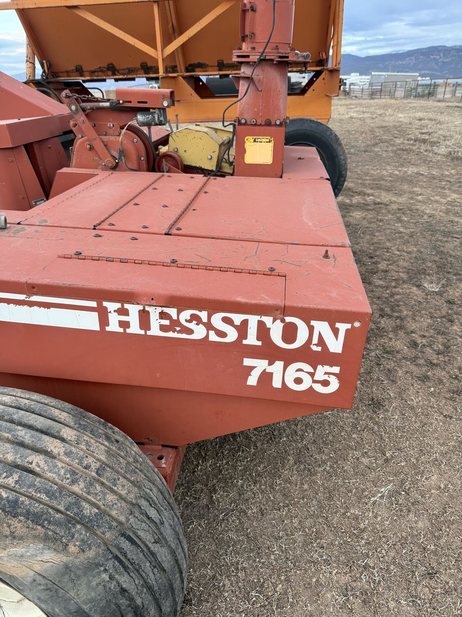 Pull behind chopper and dump wagon