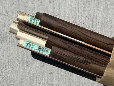 SMARTCORE Naturals Boulder Creek Hickory Quarter Round Molding 3/4" x 3/4" x 94.49"