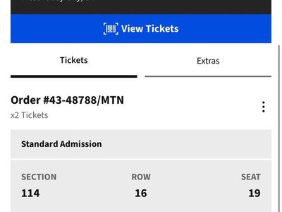 Joji: Solaris Concert Tickets (x2) - Maverik Center, Section 114, Row 16, Seats 19-20