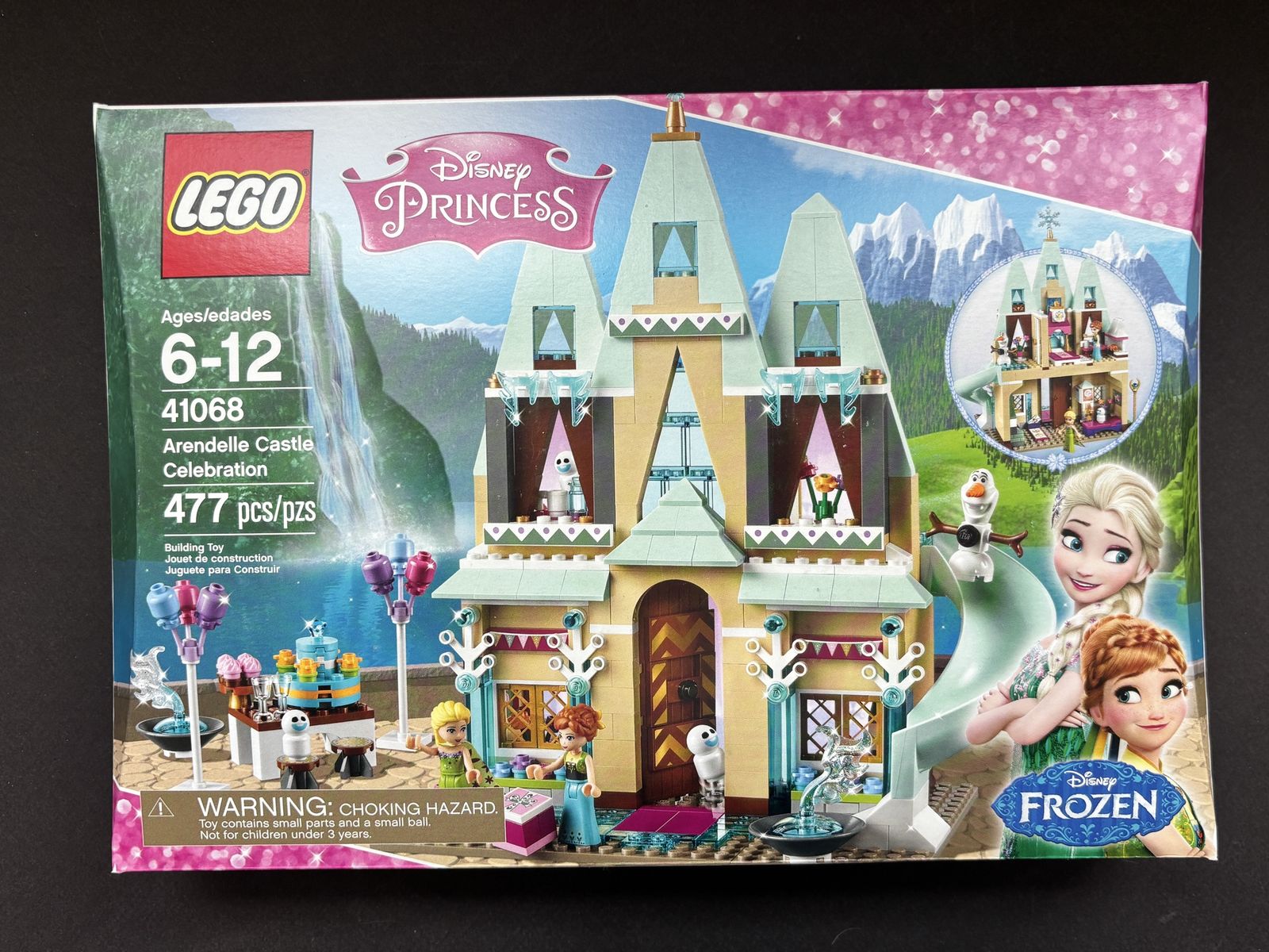 LEGO Disney Princess 41068 Arendelle Castle Celebration - Frozen Building Toy (477 pcs)
