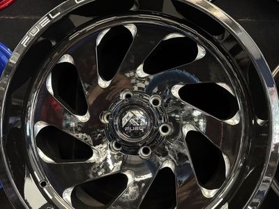 FUEL Off-Road 20x10 glossy black/milled lug pattern 6x139.7 BRAND NEW SET OF 4 WHEELS