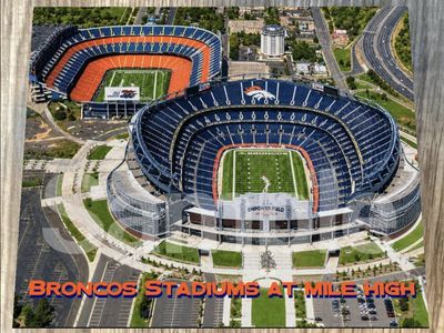New Denver Broncos Stadiums Professional 8x10 Phot