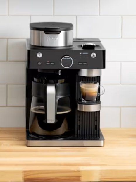 Ninja Espresso & Coffee Barista System Single-Serve & Carafe Maker