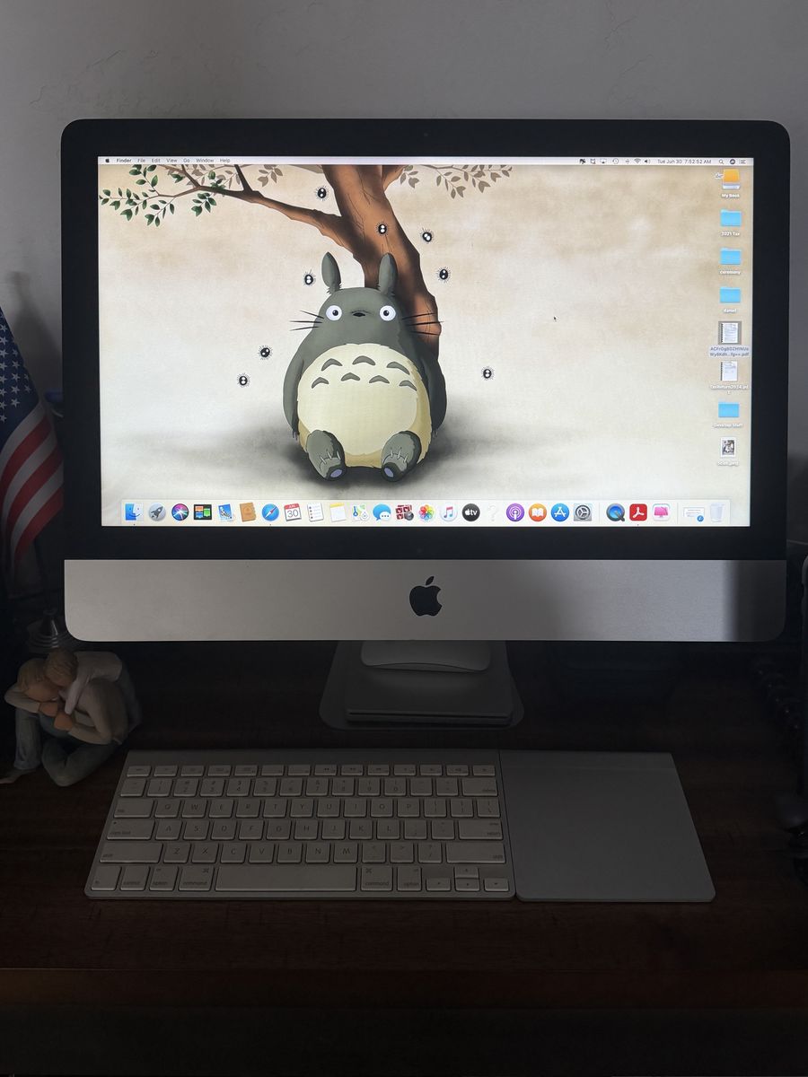 Apple iMac 21.5-inch Desktop Computer - Used with Keyboard and Mouse
