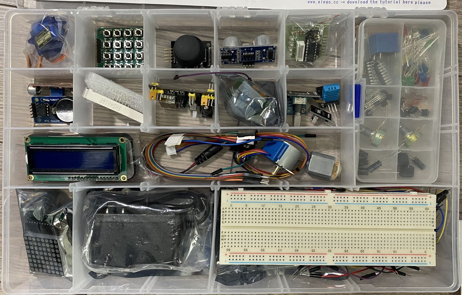 Elegoo UNO R3 Complete Starter Kit with Components & Case