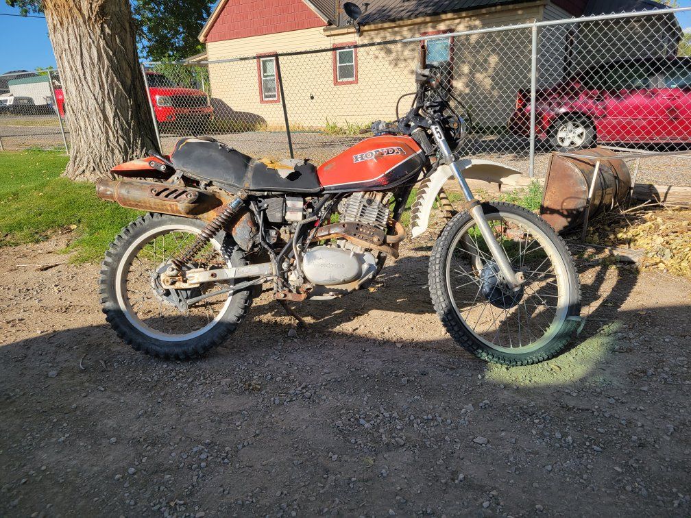 Vintage Honda 1981 xl500s Dirt Bike - Classic Off-Road Motorcycle, As-Is