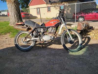 Vintage Honda 1981 xl500s Dirt Bike - Classic Off-Road Motorcycle, As-Is