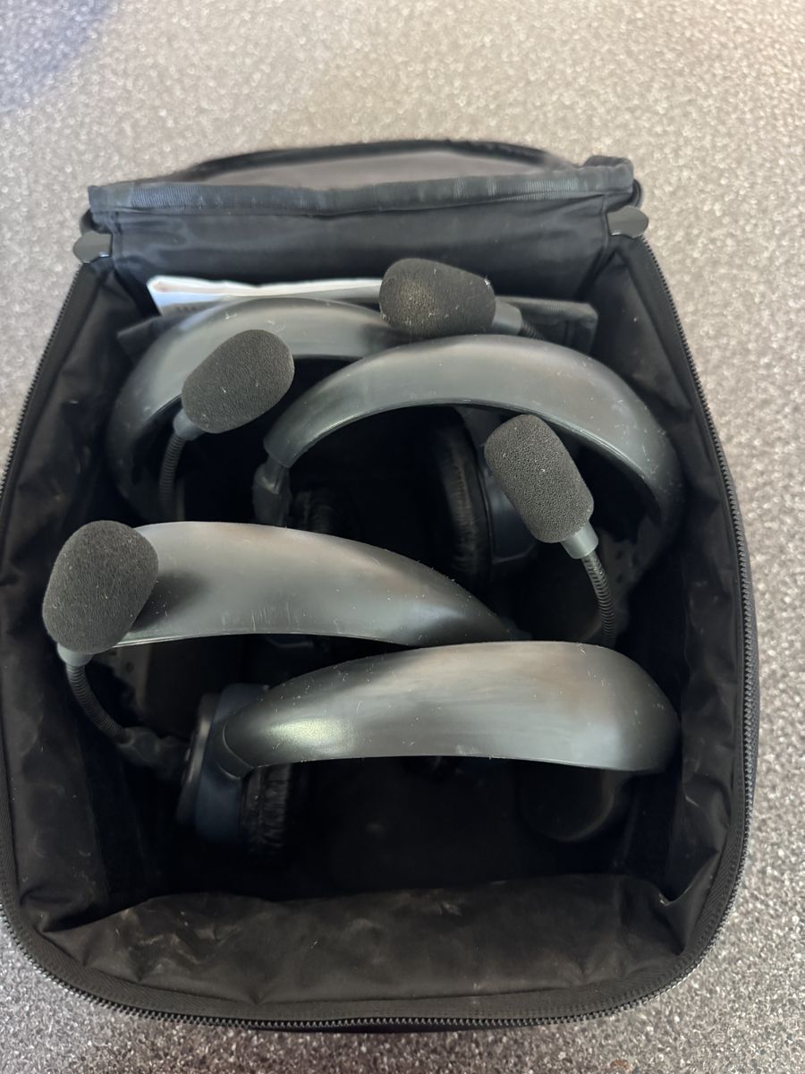 Eartec Ultralite 4 sets earphones