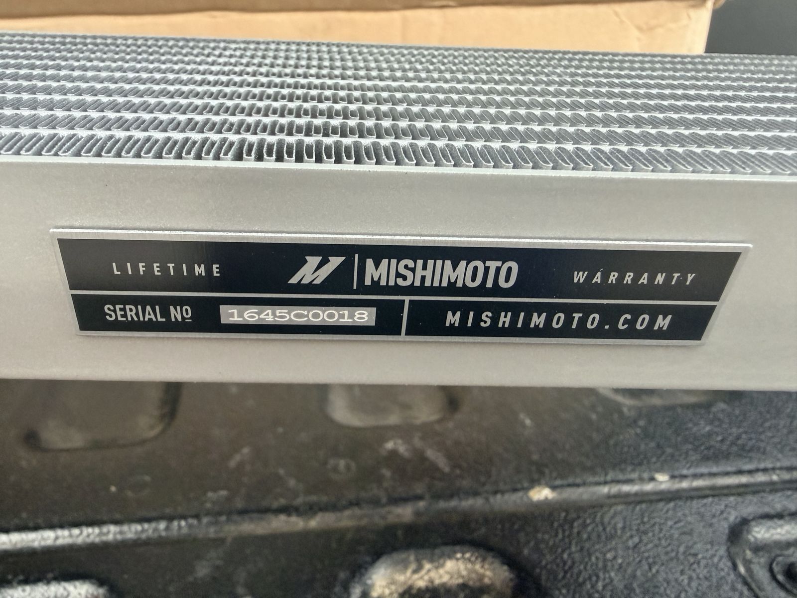 Mishimoto Performance Transmission Cooler - Silver (Serial No. 1645C0018)