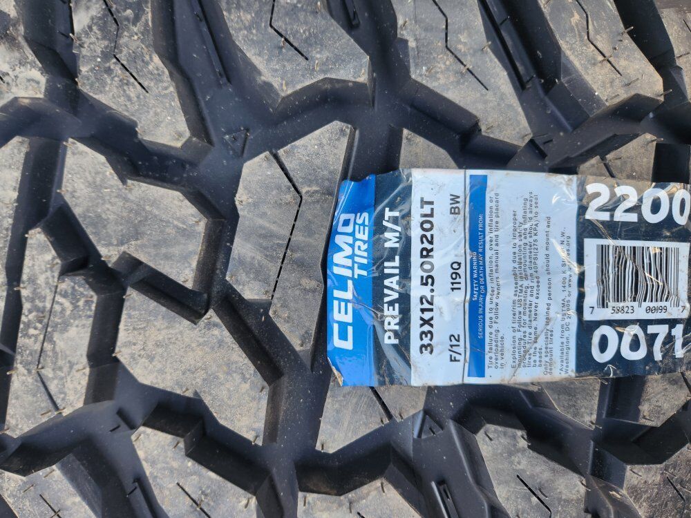 33x12.50r20 celimo prevail mt
