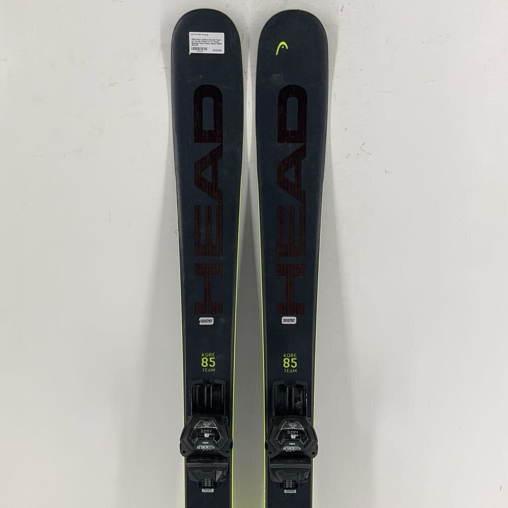 2025 Head Junior's Kore 85 Team w/ Tyrolia Attack 11 LYT Demo Bindings