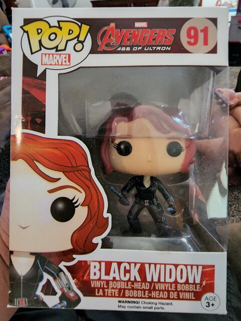 Funko pop Avengers Black Widow #91