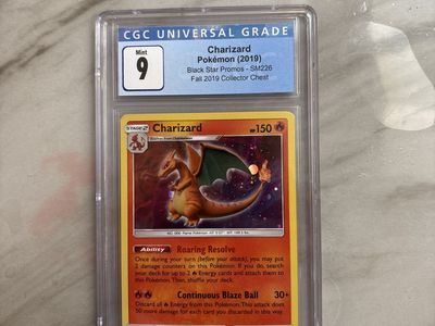 Charizard Pokemon (2019) Black Star Promos - SM226 CGC Universal Grade 9 Mint Collector Chest