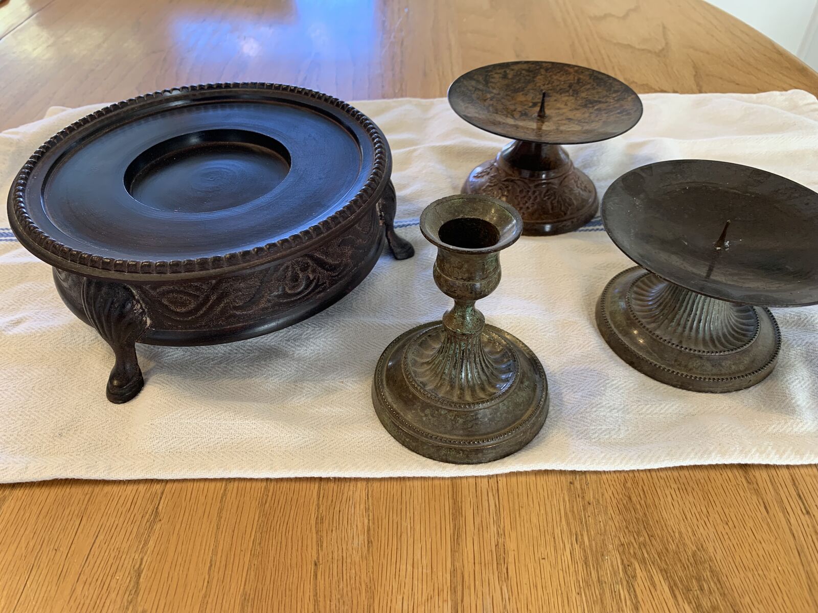 Candle holders candlesticks classical styling and finishes Metal EXCELLENT