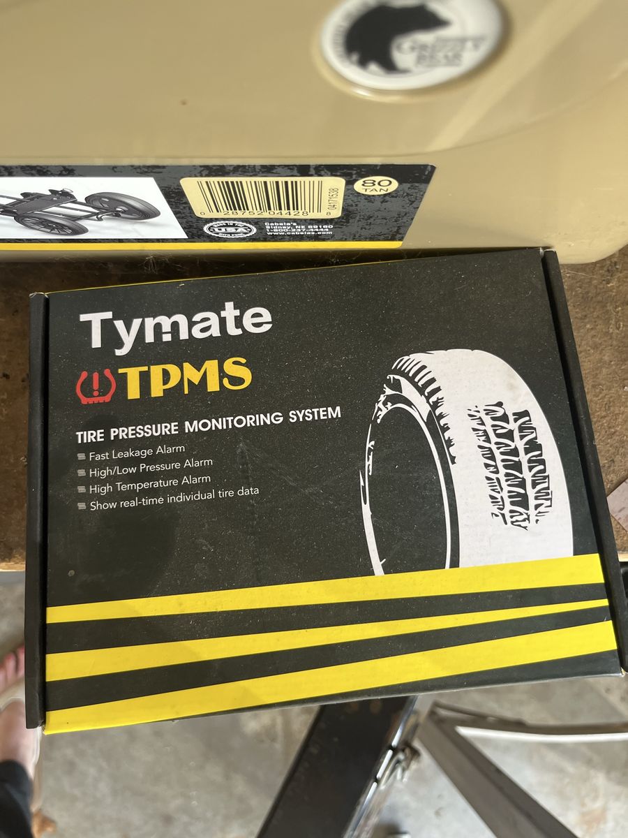 Tymate tire pressure monitoring system