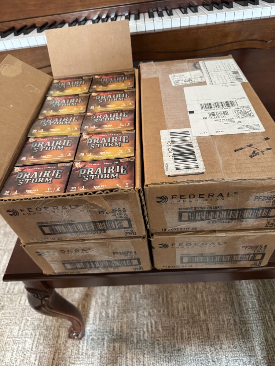 Federal Premium Prairie Storm 20 ga Shotgun Shells