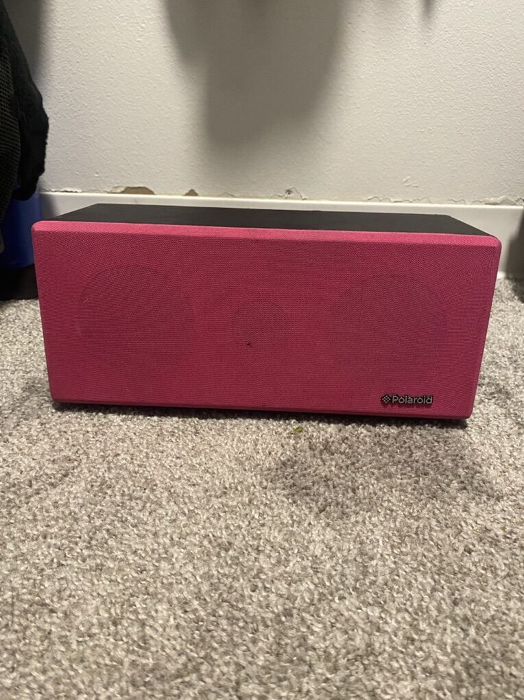 Mini Polaroid Bluetooth speaker With Charger