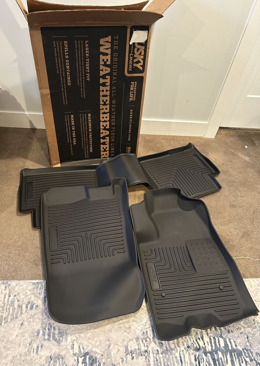 New Husky Liners WeatherBeater Floor Mats Black Set