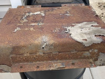 Willys Jeep Rear Fuel Tank