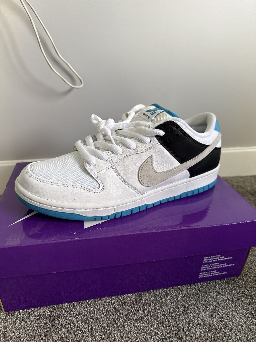 Laser Blue Nike Dunk SB Mens 9